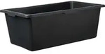 M&ouml;rtelkasten 90L schwarz, eckig, L-Skala