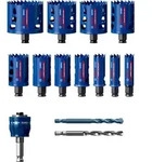 EXPERT Tough Material Lochs&auml;ge-Set, 20/22/25/32/35/40/44/51/60/64/76 mm, 14-tlg.