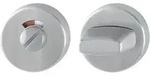 Schl&uuml;sselrosettenpaar E42KVS,rund,WC/SS, 8mm,TS 37-42,F69