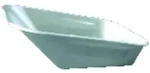 Aufgabewanne ungelocht 90 l, 1,0mm