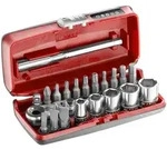 Steckschl&uuml;ssel-Set 1/4" R.180 23-teilig R1PICO