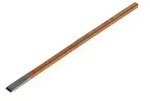 Mei&szlig;el f&uuml;r Elektriker, Schlitz, 6 x 200mm, geh&auml;rteter Stahl, 112-2008