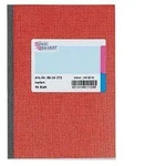 Kladde 8615272 DIN A5 kariert 96 Blatt rot - rot