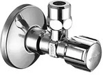 Eckregulierventil COMFORT - chrom - G 3/8 AG