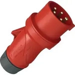 CEE-Stecker 5p 16A IP44 PowerTOP Xtra 400V/rot 6h Schraubklemmen gerade