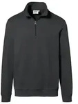 Zip-Sweatshirt Premium 451, anthrazit, Gr&ouml;&szlig;e L - anthrazit - L
