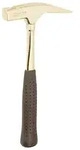 Latthammer/vergoldet, mit braunem Griff | L=320 mm | 0029860