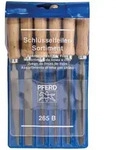 Schl&uuml;sselfeilen-Set mit Holzheft 6-tlg. 100mm Hieb 2 f&uuml;r filigrane Feilarbeiten