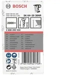 Senkkopf-Stift SK64 20NR, 38 mm Edelstahl, 2000 Stk.