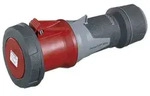 CEE-Kupplung PowerTOP Xtra, 63 A, IP67, rot