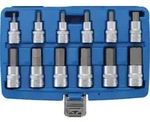 Bit-Einsatz-Satz | Antrieb Innenvierkant 12,5 mm (1/2") | Innensechskant 5 - 22 mm 