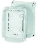 Abzweigkasten IP66 10mm2 180x130x77mm gr Kst Wand/Decke halogenfrei