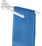 Handtuchhalter Pure 2-armig, wei&szlig; - wei&szlig;