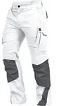 Bundhose-Flex-Line Wei&szlig;/Grau, Gr&ouml;&szlig;e 48 - weiss - 48