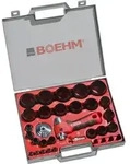 Locheisensatz 2-50mm inkl. Halter, Aufnahmescheibe