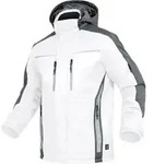 Winter-Softshelljacke-Flex-Line Wei&szlig;/Grau, Gr&ouml;&szlig;e 3XL - weiss - 3XL