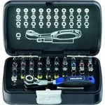 1/4" Bit Box mit markierten Bits 33-teilig