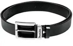 Lederg&uuml;rtel schwarz Gr.L - schwarz