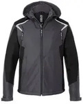 BODYFORCE Winter Softshell Jacke 1325 5375, anthrazit/schwarz, Gr&ouml;&szlig;e S -
