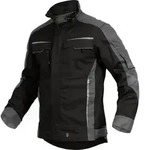 Jacke-Flex-Line Schwarz/Grau, Gr&ouml;&szlig;e S - schwarz/grau - S