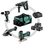 Akku Combo Set Bauhandwerk 4.3 (685214000), SB 18 LT BL + W 18 L 9-125 Quick + KH 18