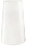 float Vase white glossy Porzellan H 27,5cm &Oslash; 16cm
