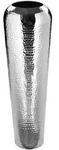 TUTZI schmale Bodenvase geh&auml;mmert &Oslash; 22 cm, H&ouml;he 70 cm