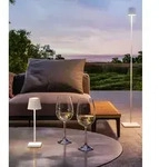 Troll Nano Lampe akku dimmbar Wei&szlig;