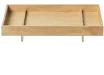 Abento - S Tablett H 5cm, L 30cm, B 18cm