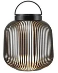 Kleine Mobile LED Lampe - LITO - H&ouml;he 30,5 cm Schwarz