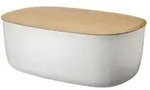 BOX-IT Brotkasten wei&szlig; 34,5 x 22,5cm