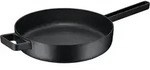 Flavour Sautierpfanne 28 cm aus emailliertem Gusseisen, Schwarz