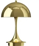 Panthella 160 tragbare Tischleuchte Messing