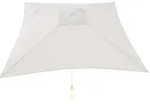 Outdoor Sonnenschirm Elba eckig wei&szlig; 200 x150