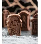 Grabstein Halloween Backform