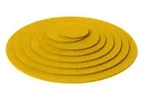 Filz Untersetzer &Oslash; 35cm graphit 08