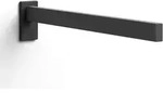 Linea einarmiger Handtuchhalter Schwarz