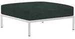 LEVEL Outdoor Ottoman Lounge-Modul 3 Alpine Wei&szlig;