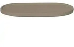 CRETO ovale Ablageschale &ndash; moderne Aufbewahrung f&uuml;rs Bad, Farbe Mourning Dove