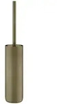 MODO ROF WC-Garnitur Edelstahl &ndash; Design Toilettenb&uuml;rste mit Struktur Brass