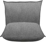 GROW Lounger Chair Loungesessel Outdoor Stone Boucl&eacute;