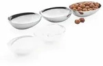 PEBBLES Snackschalen - Trio Set aus Edelstahl