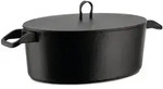 Kasserolle oval &ndash; Cocotte aus Gusseisen f&uuml;r Schmorgerichte, Serie La Cintura...