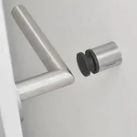 Wandt&uuml;rstopper Entra Edelstahl matt 4cm
