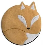 W&auml;rmekissen | Der Fuchs Luca Sand / Mitternacht