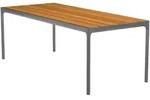 Outdoor Esstisch Four - graues Gestell 210 x 90 cm