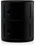 Componibili Recycled Container schwarz mit zwei Elementen (matt - 4986)