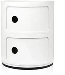 Componibili Recycled Container wei&szlig; mit zwei Elementen (matt - 4986)