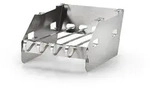 Seitenbrenner Windschutz mit Grillspie&szlig;-Einsatz klein 15 x 22 cm