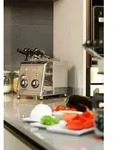 Sandwichtoaster mit Zangen Edelstahl